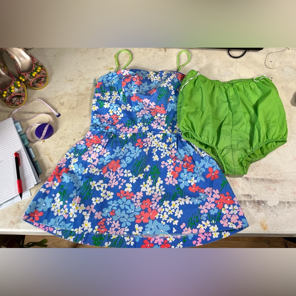 Vintage Sea Waves play suit!